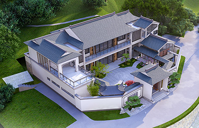 巴中董府大宅設(shè)計案例展示